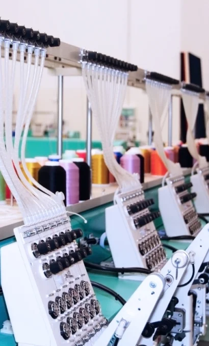 Embroidery machines